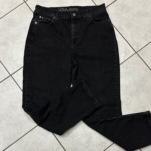 Yoga Jeans, Women's Black High Rise , made in Canada